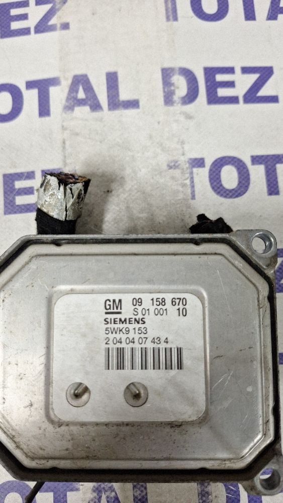 Calculator motor (ECU) Opel Astra G 2002 - 09158670 5WK9153 S0100110