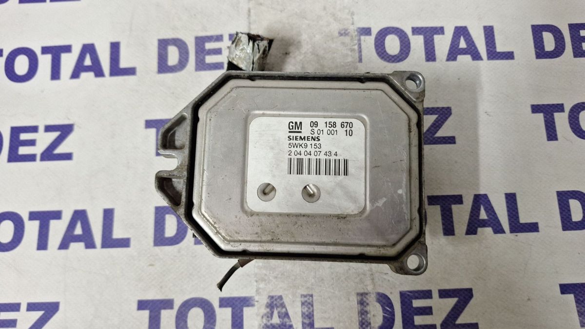 Calculator motor (ECU) Opel Astra G 2002 - 09158670 5WK9153 S0100110