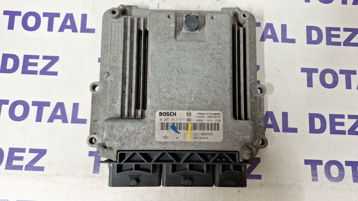 Calculator motor (ECU) Renault Master III 2010 - 237100899R 0281017977 237101487R