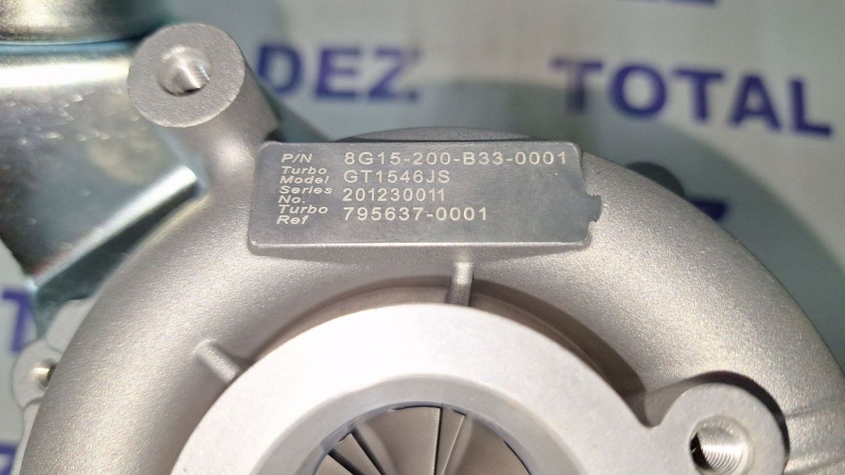 Turbina Opel Vivaro 2009 - GT1546JS 7956370001 8G15200B330001