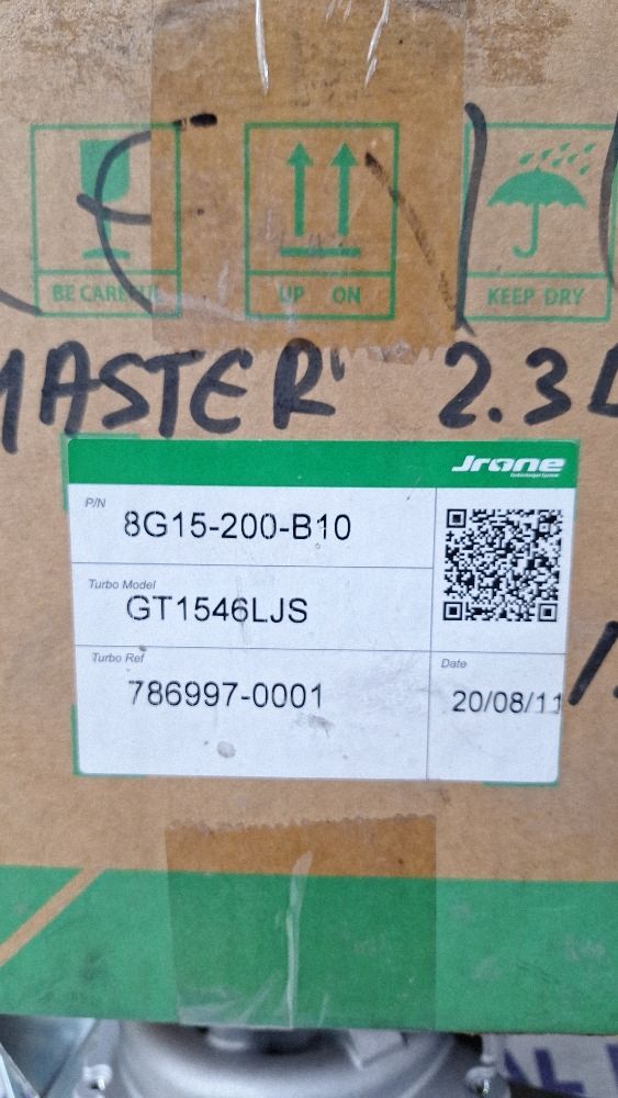 Turbina Renault Master III 2012 - 7869970001 GT1546LJS 8G15200B10