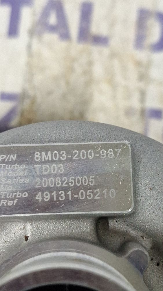 Turbina Fiat Ducato 2010 - 4913105210 200825005 8M03200987