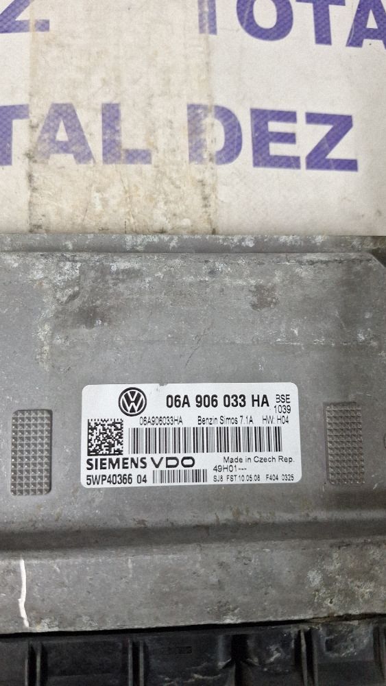 Calculator motor (ECU) Skoda Octavia Mk2 (1Z) 2010 - 06A906033HA 06A906033AA 5WP403664