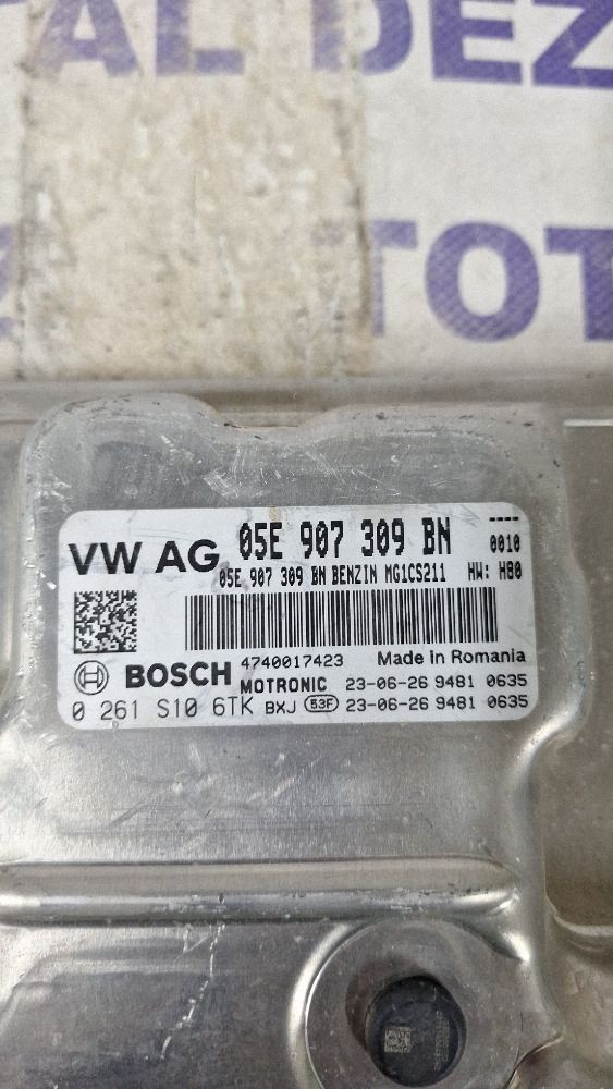 Calculator motor (ECU) Volkswagen T-Roc 2017 - 05E907309BN 0261S106T5