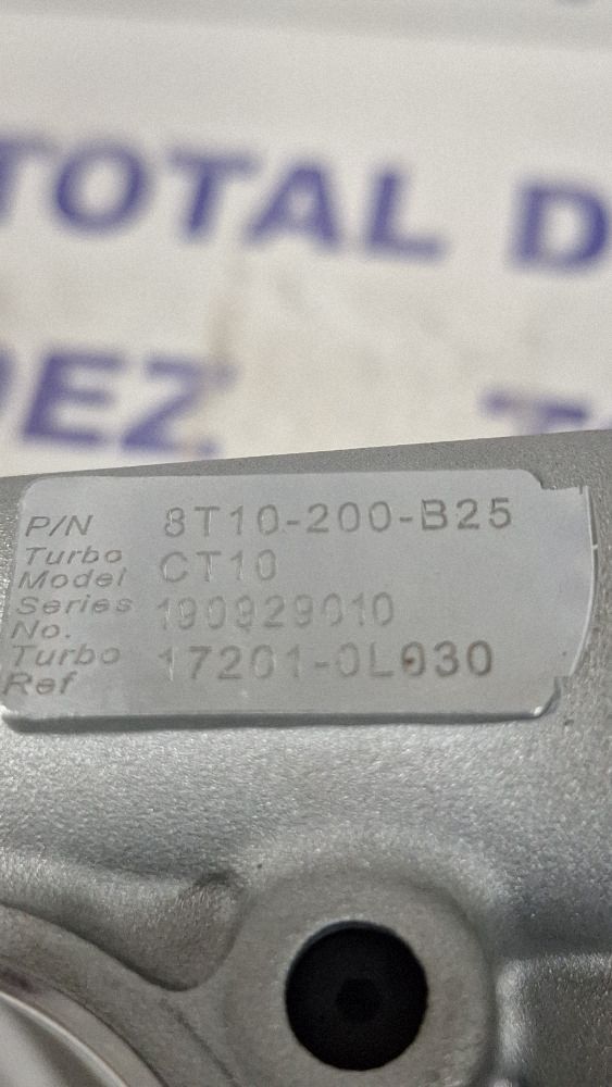 Turbina Toyota Hilux (AN10 AN20 AN30) 2006 - 172010L030 CT10 8T10200B25 190929010