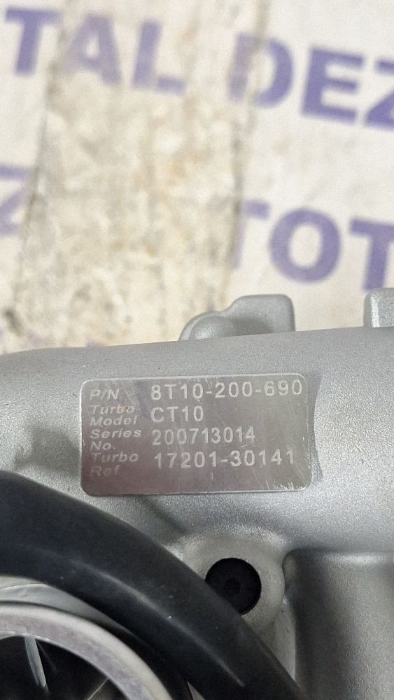 Turbina Toyota Hilux (AN10 AN20 AN30) 2006 - 1720130141 CT10 8T10200690 200713014