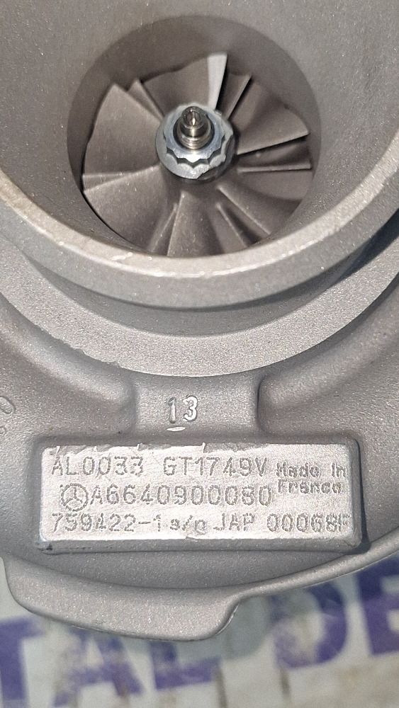 Turbina Chrysler PT Cruiser 2002 - A6640900080 GT1T749V 7594221 JAP00068F