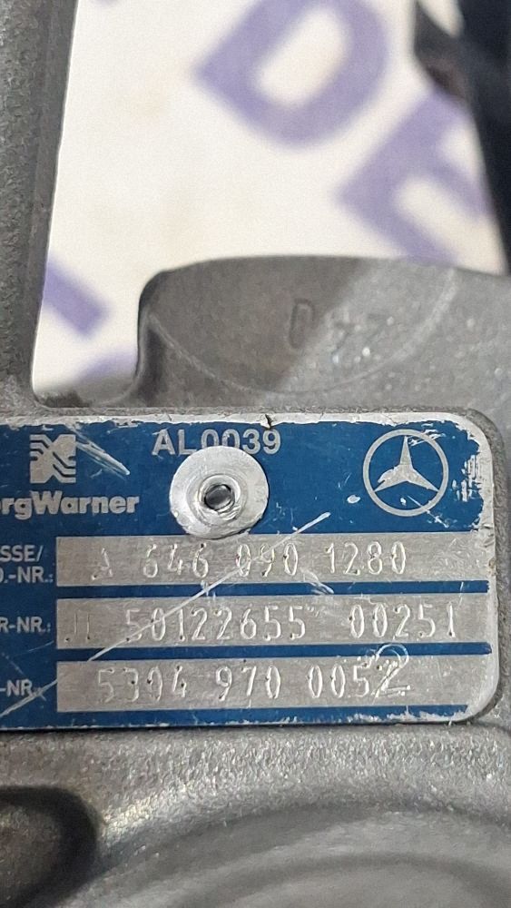 Turbina Mercedes Sprinter W906 2008 - A6460901280 53049700052 5012265500251