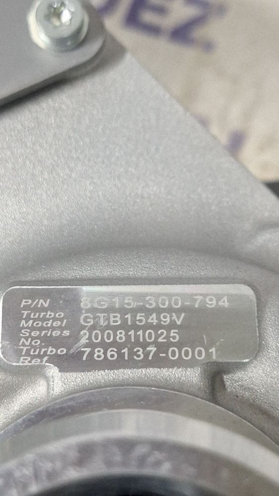 Turbina Opel Insignia A 2010 - 7861370001 GTB1549V 8G15300794 200811025