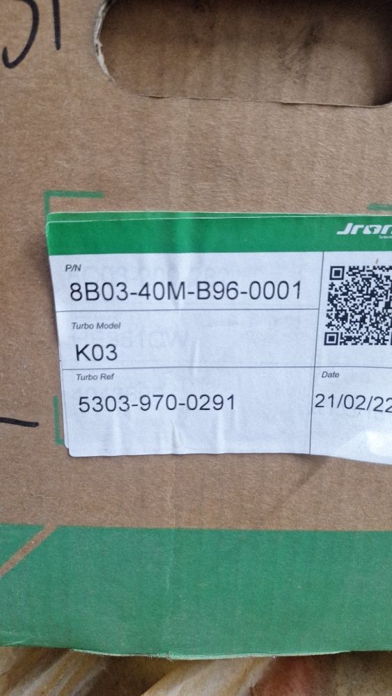 Turbina Audi A4 S4 B8 8K 2011 - K03 53039700291 210222001 8B0340MB960001