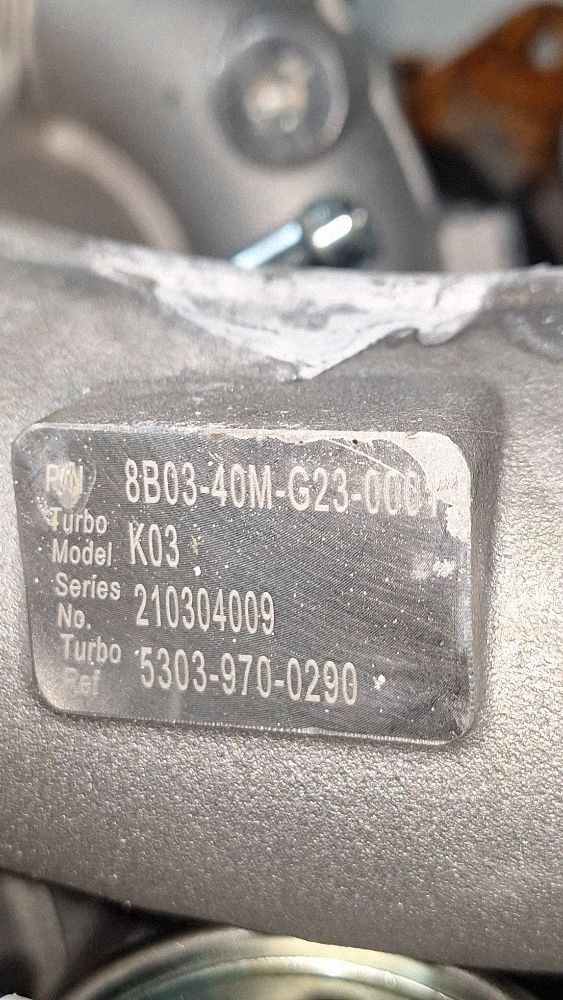 Turbina Skoda Octavia Mk2 (1Z) 2008 - K03 53039700290 210304009 8B0340MG23000