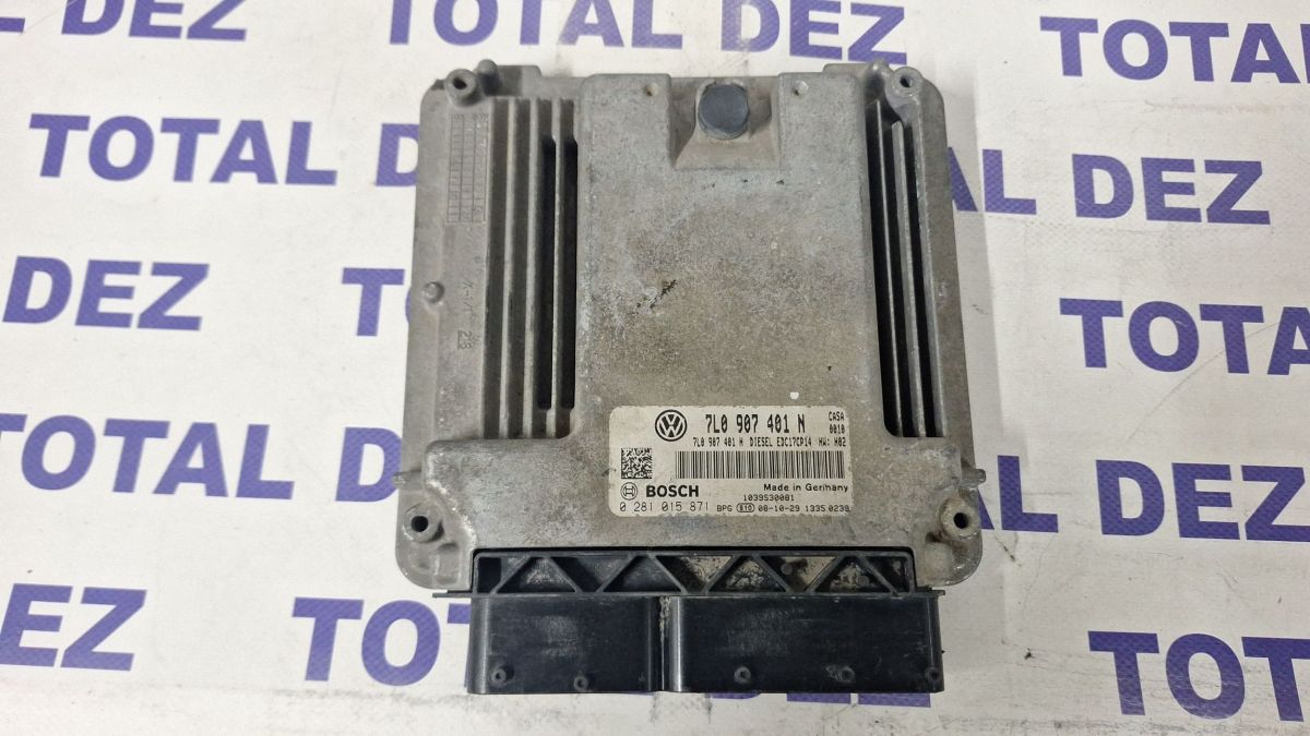Calculator motor (ECU) Volkswagen Touareg I 2008 - 7L0907401H 7L0907401N 0281015871