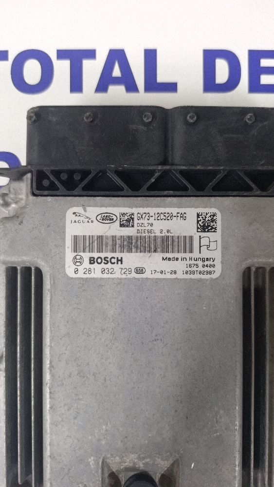 Calculator motor (ECU) Jaguar XE 2017 - GX7312C520FAG 0281032729
