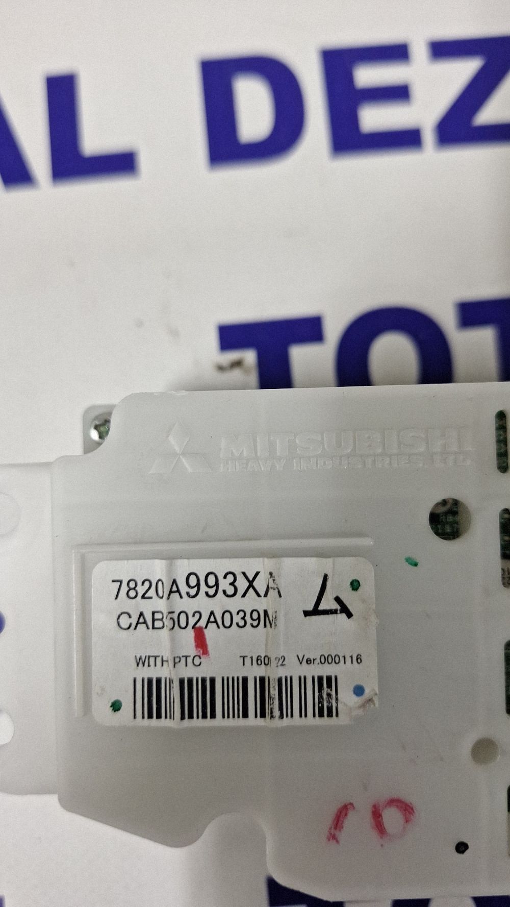 Climatronic Mitsubishi Outlander 2014 - 7820A993XA CAB502A039M
