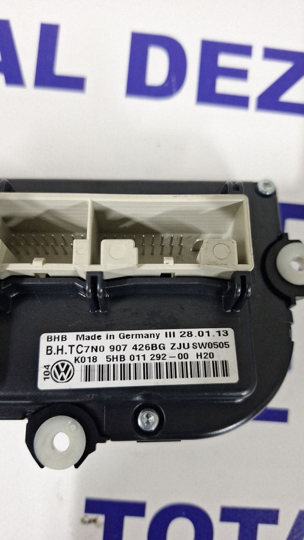 Climatronic Volkswagen Passat B7 2012 - 7N0907426BG 5HB01129200