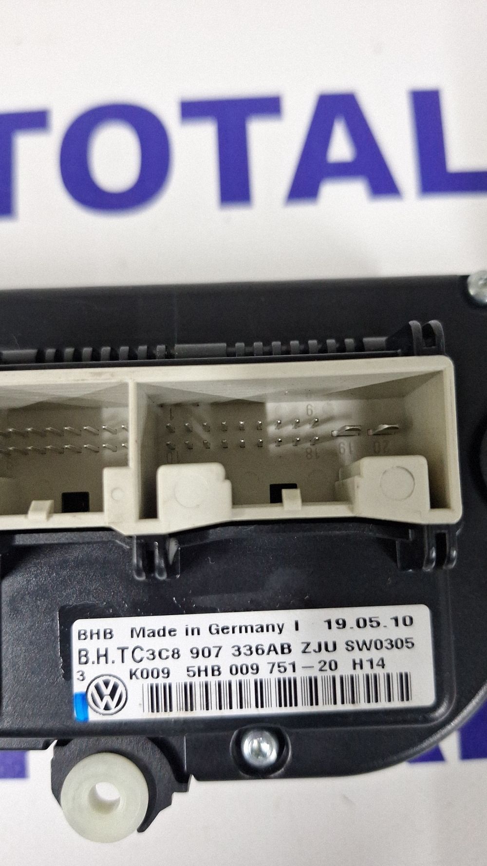 Climatronic Volkswagen Golf VI 2010 - 5HB009751 3C8907336AB