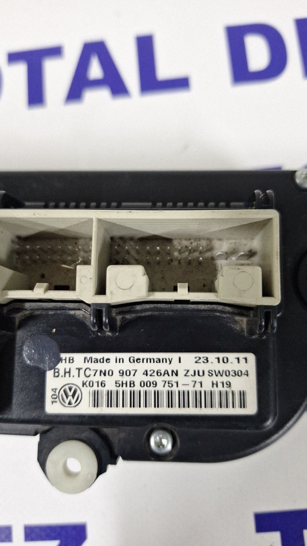 Climatronic Volkswagen Golf VI 2011 - 7N0907426AN