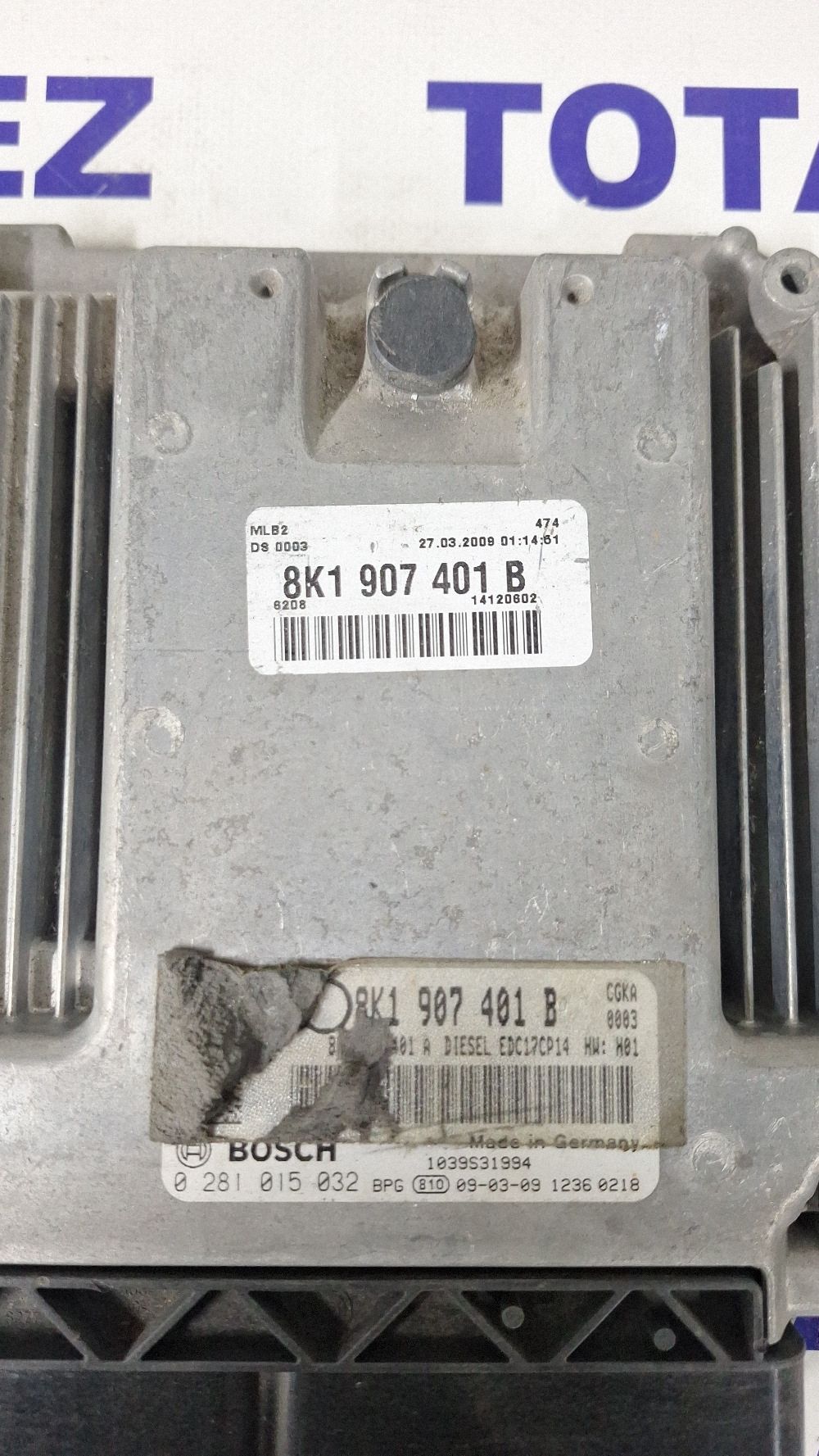 Calculator motor (ECU) Audi A4 S4 B7 8E 8H 2005 - 8K1907401B 0281015032