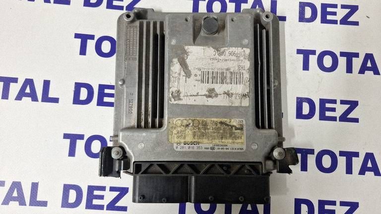 Calculator motor (ECU) Audi A4 S4 B8 8K 2010 - 0281016353 1039S39394 9610906380