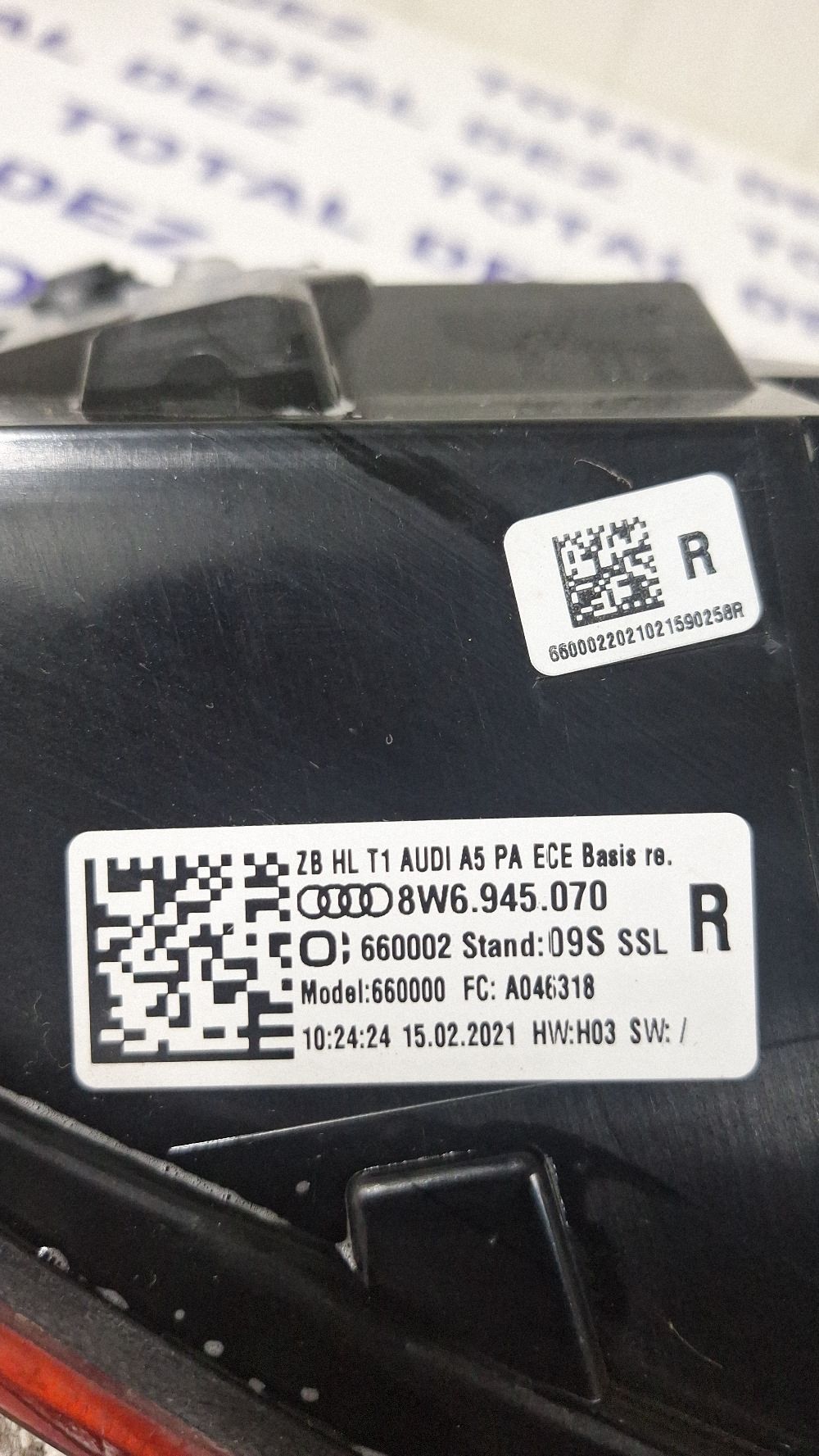 Stop Dreapta spate Audi A5 S5 2020 - A046318 8W6945070 660002