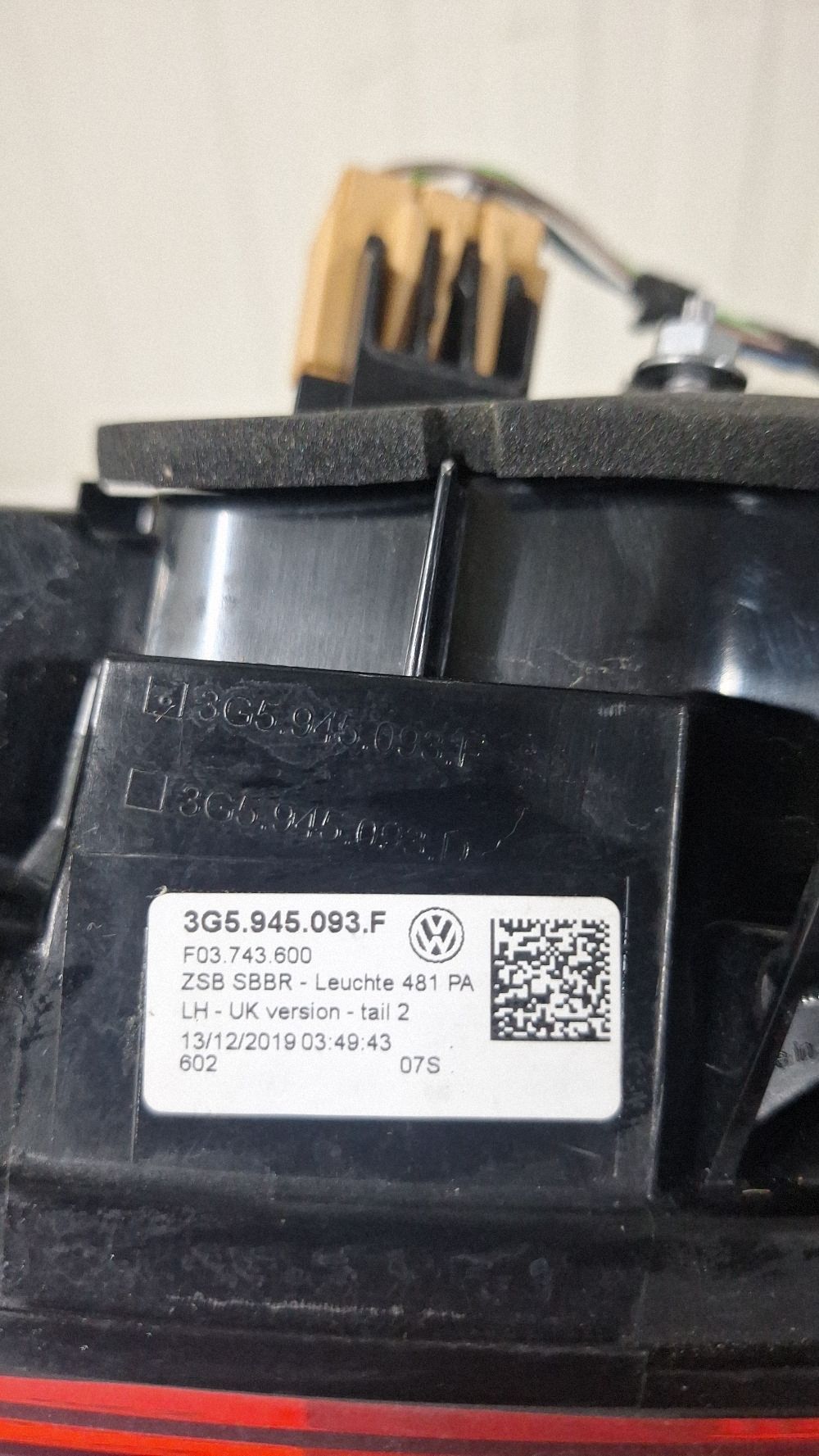 Stop Stanga spate Volkswagen Passat B8 2021 - 3G5945093F E03743600