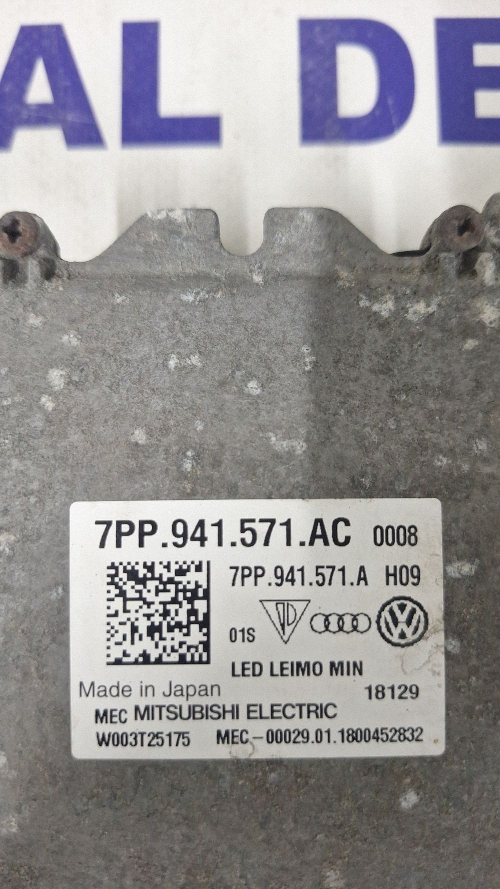 Balast Xenon Volkswagen Passat B8 2016 - 7PP941571A 7PP941571AC W003T25175