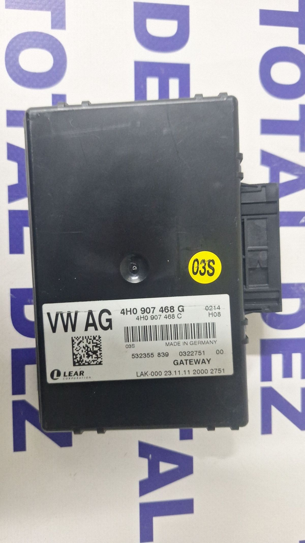 Calculator confort Audi A8 S8 D4 4H 2012 - 4H0907468C 4H0907468G