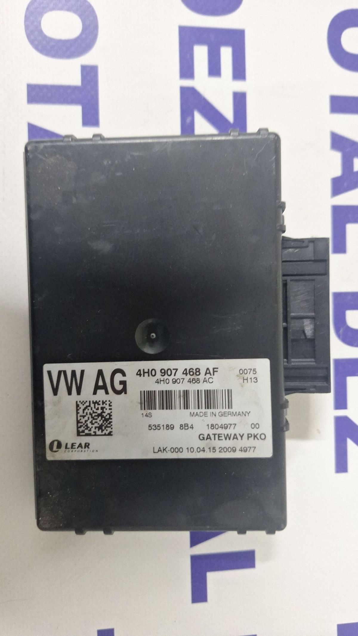 Calculator confort Audi A8 S8 D4 4H 2014 - 4H0907468AC 4H0907468AF