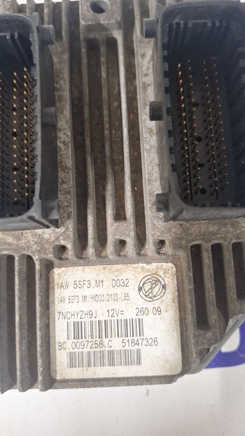 Calculator motor (ECU) Fiat Grande Punto 2009 - 51847326 0097258 7NCHYZH9J