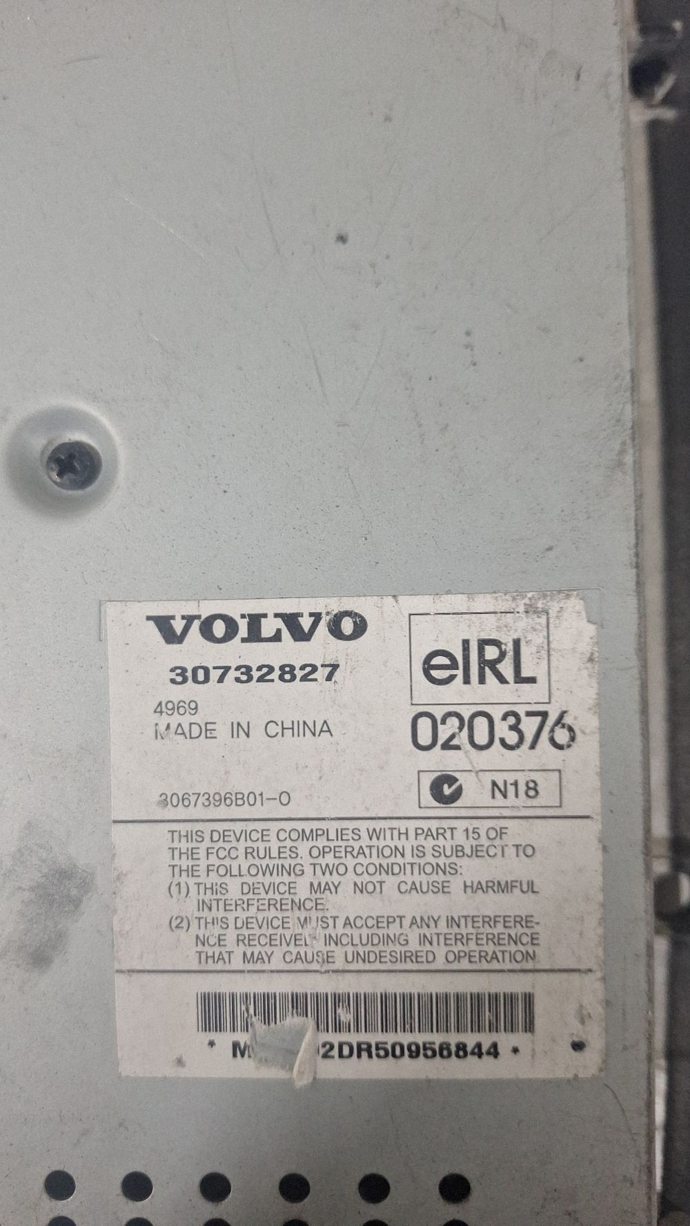 Amplificator audio Volvo XC90 2004 - 30732827 020376 3067396B01