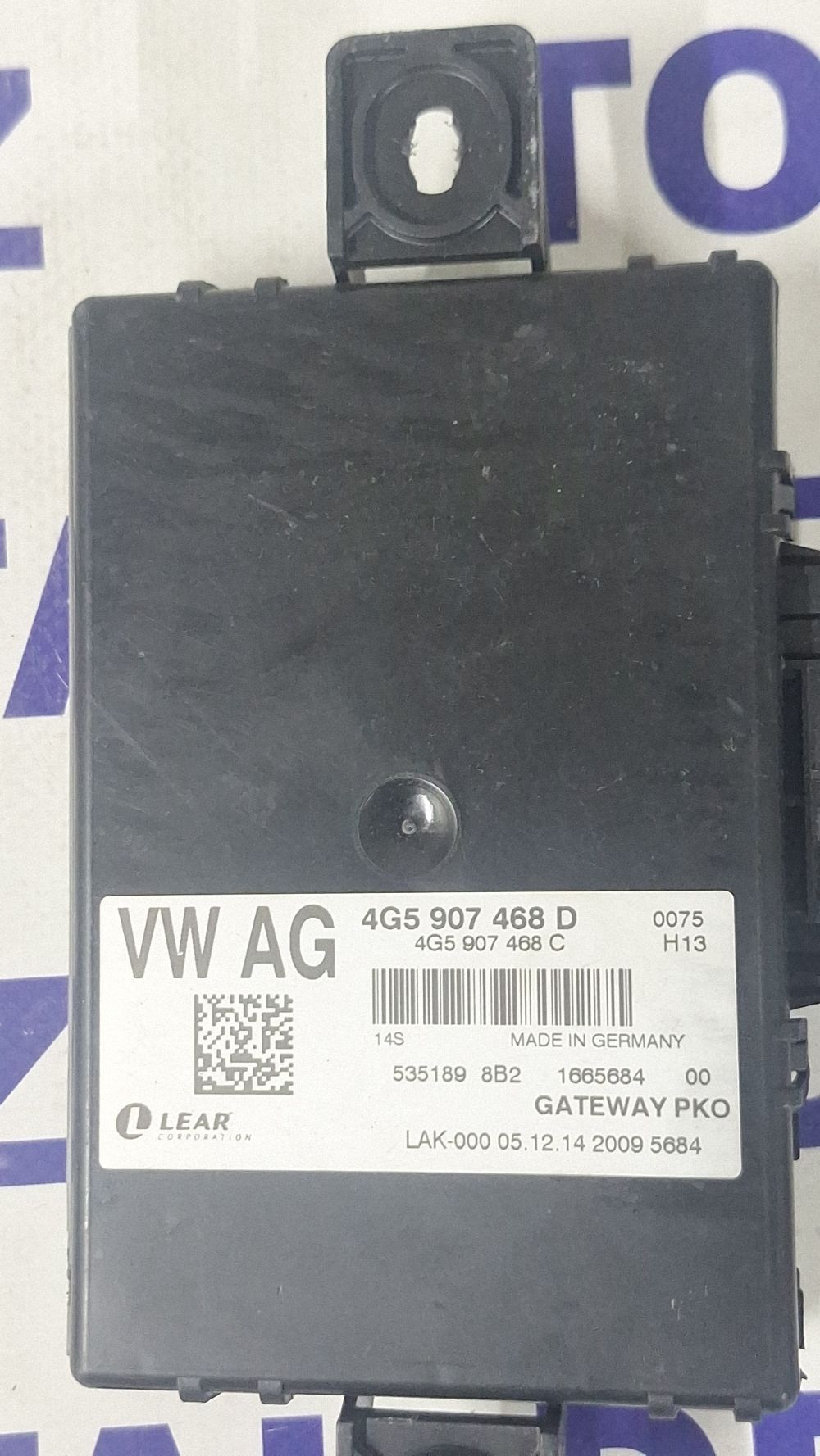 Calculator confort Audi A6 S6 C7 2017 - 4G5907468D 1665684
