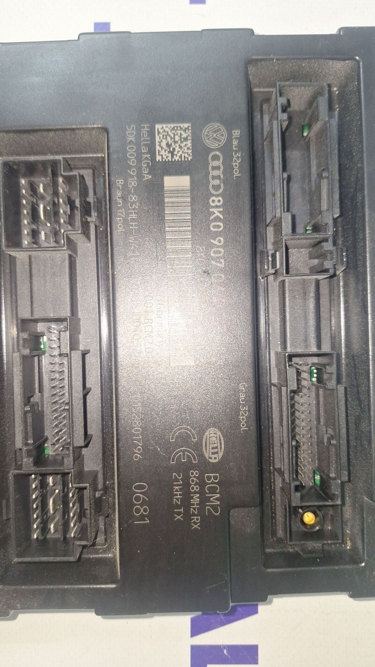 Calculator confort Audi A5 S5 8T 8F 2010 - 8K0907064CP 5DK00991883