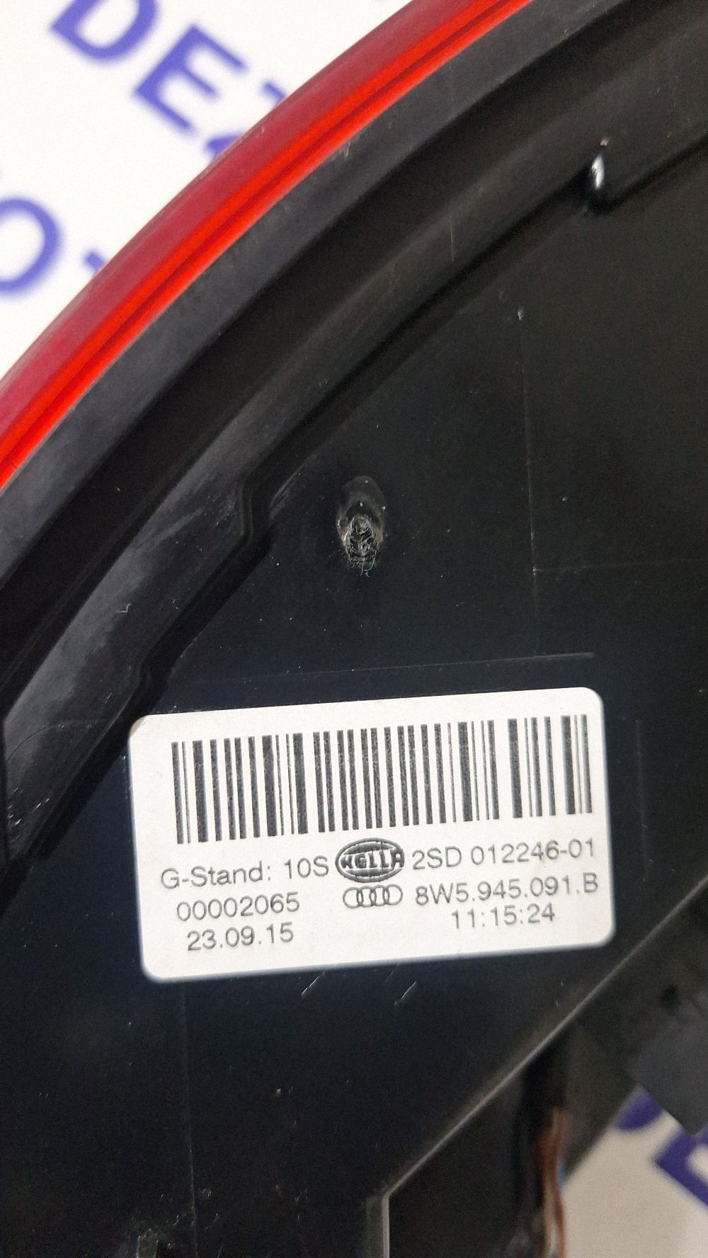 Stop Stanga spate Audi A4 S4 B9 8W 2016 - 8W5945091B 2SD01224601 00002065