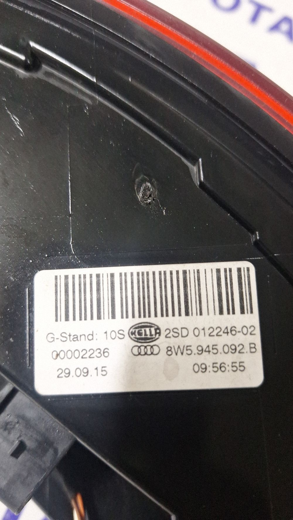 Stop Dreapta spate Audi A4 S4 B9 2015 - 8W5945092B 2SD01224602 00002236