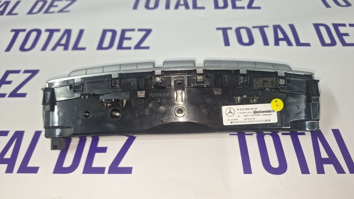 Climatronic Mercedes E-class W213 2017 - A2139055007 0000000347