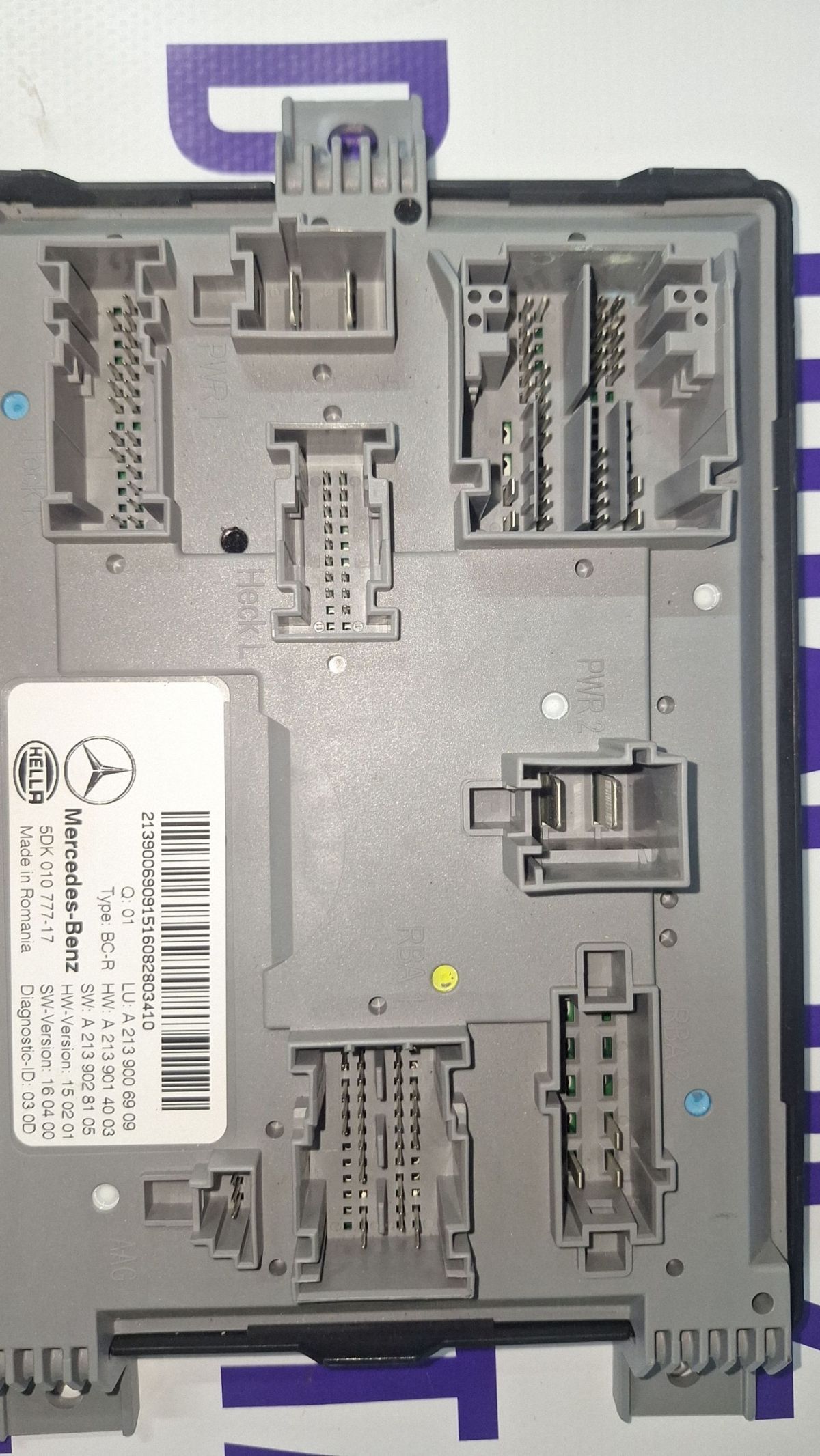 Calculator confort Mercedes E-class W213 2016 - A2139006909 5DK01077717