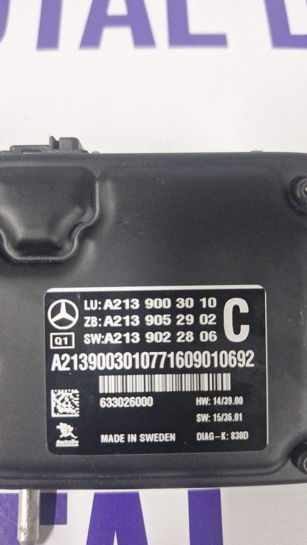 Camera video auto Mercedes E-class W213 2018 - A2139003010 A2139052902 A2139022806