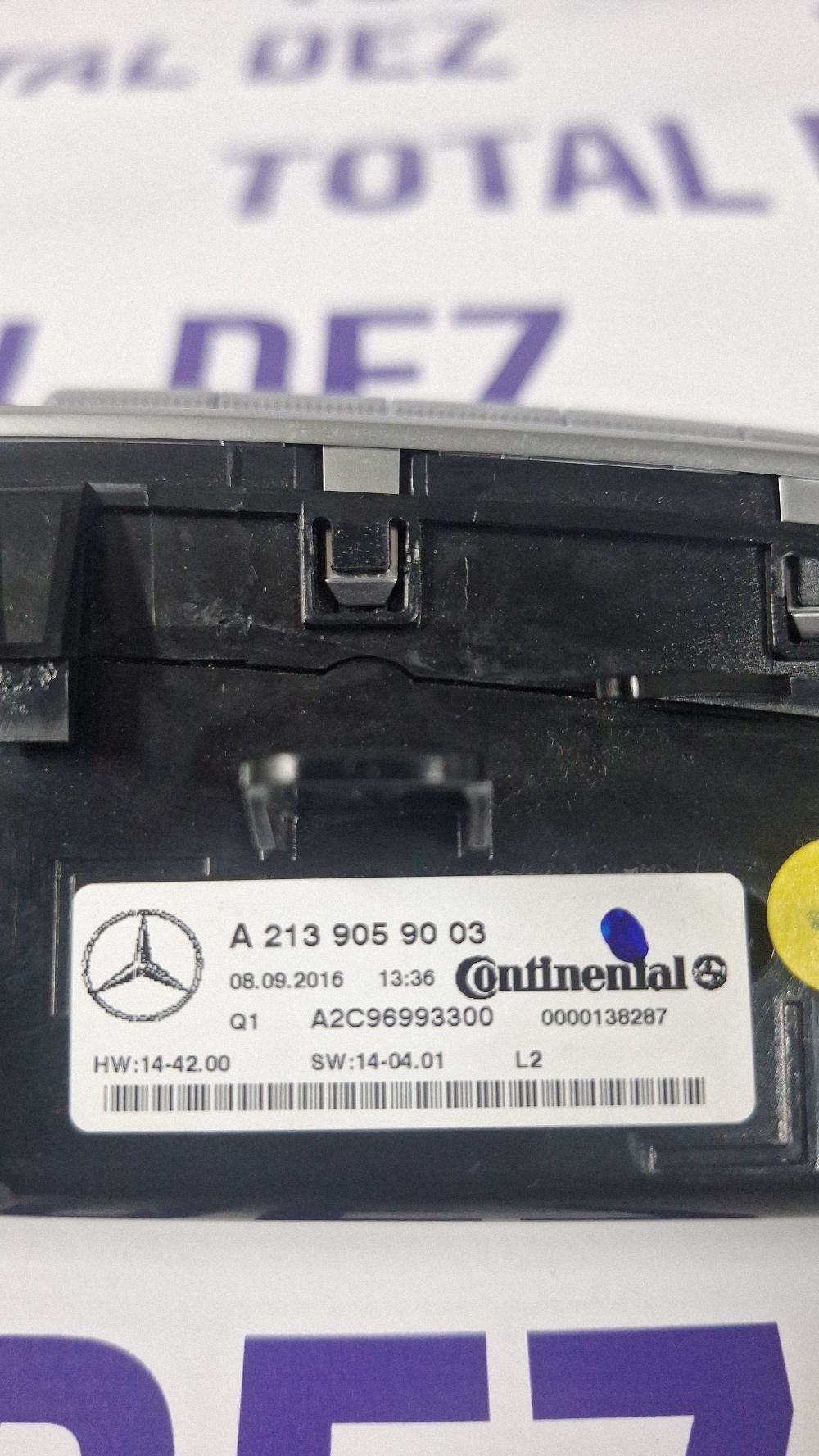 Climatronic Mercedes E-class W213 2016 - A2139059003 A2C96993300 0000138287