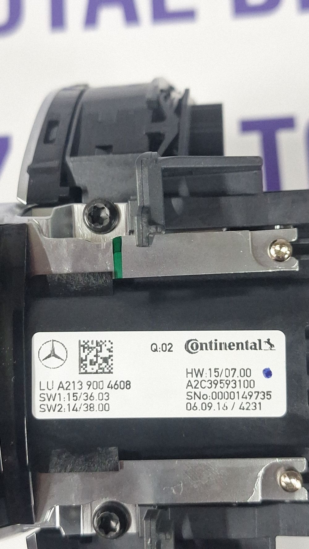 Interfata audio Mercedes E-class W213 2016 - A2139004608 A2C39593100 0609164231