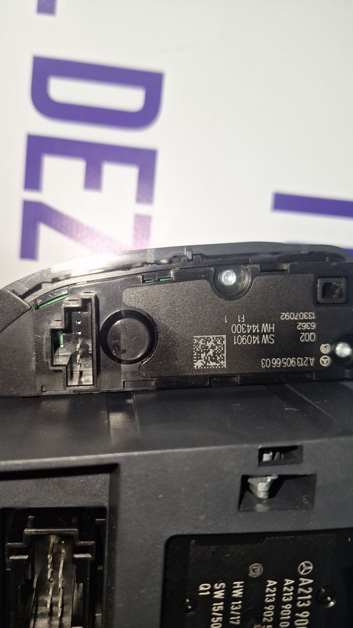 Interfata audio Mercedes E-class W213 2016 - A2139004608 A2C39593100 0609164231