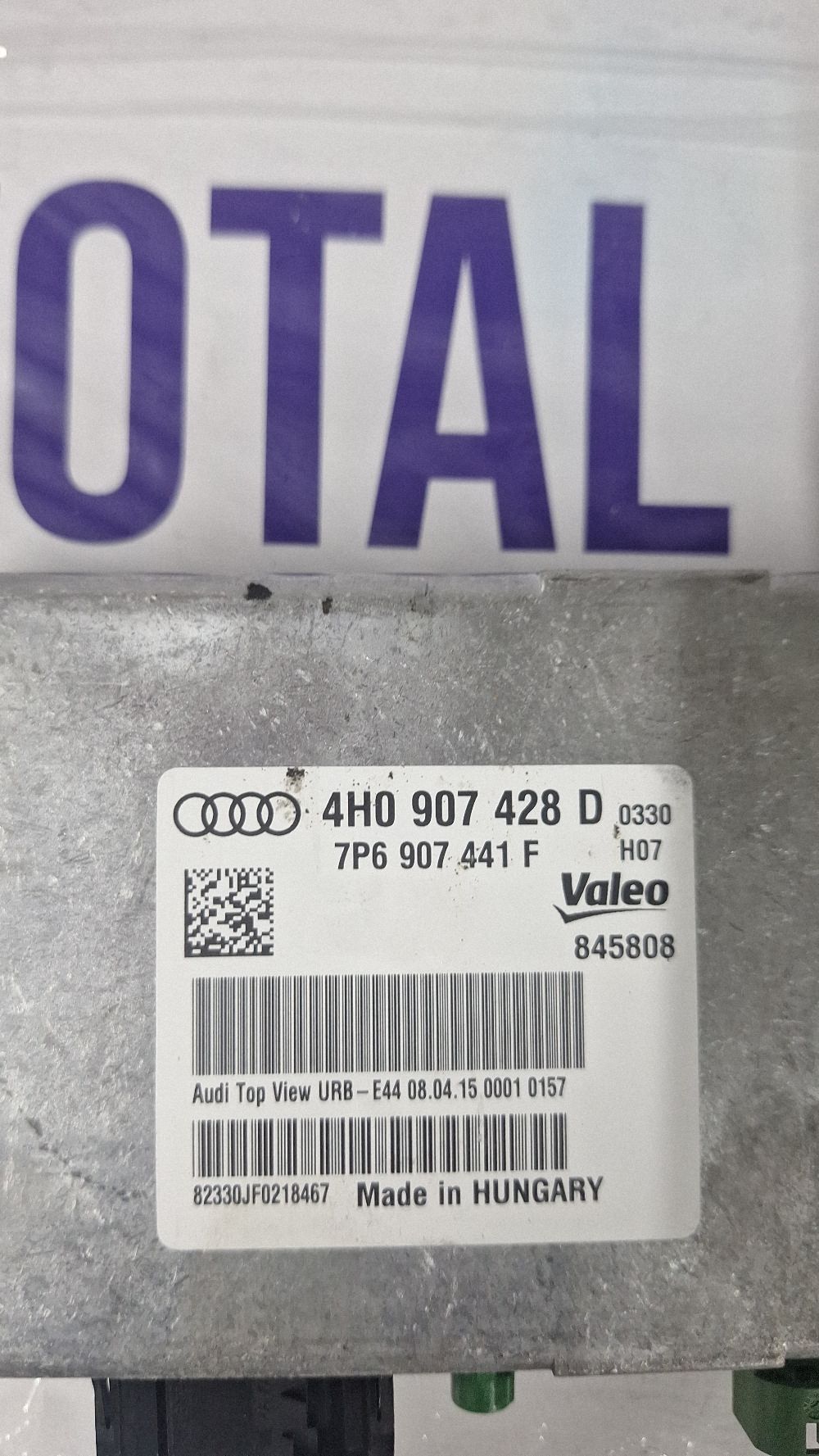 Calculator parcare Audi A8 S8 D4 4H 2014 - 4H0907428D 7P6907441F