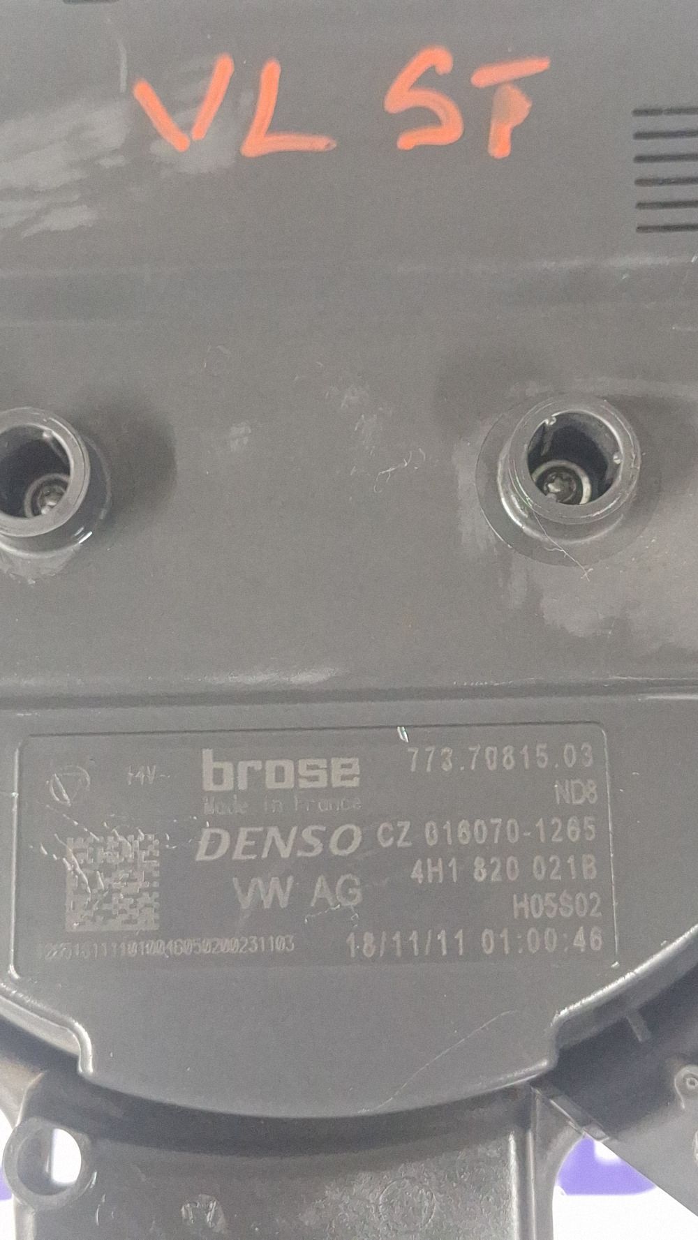 Aeroterma Audi A8 S8 D4 4H 2012 - 4H1820021B 7737081503