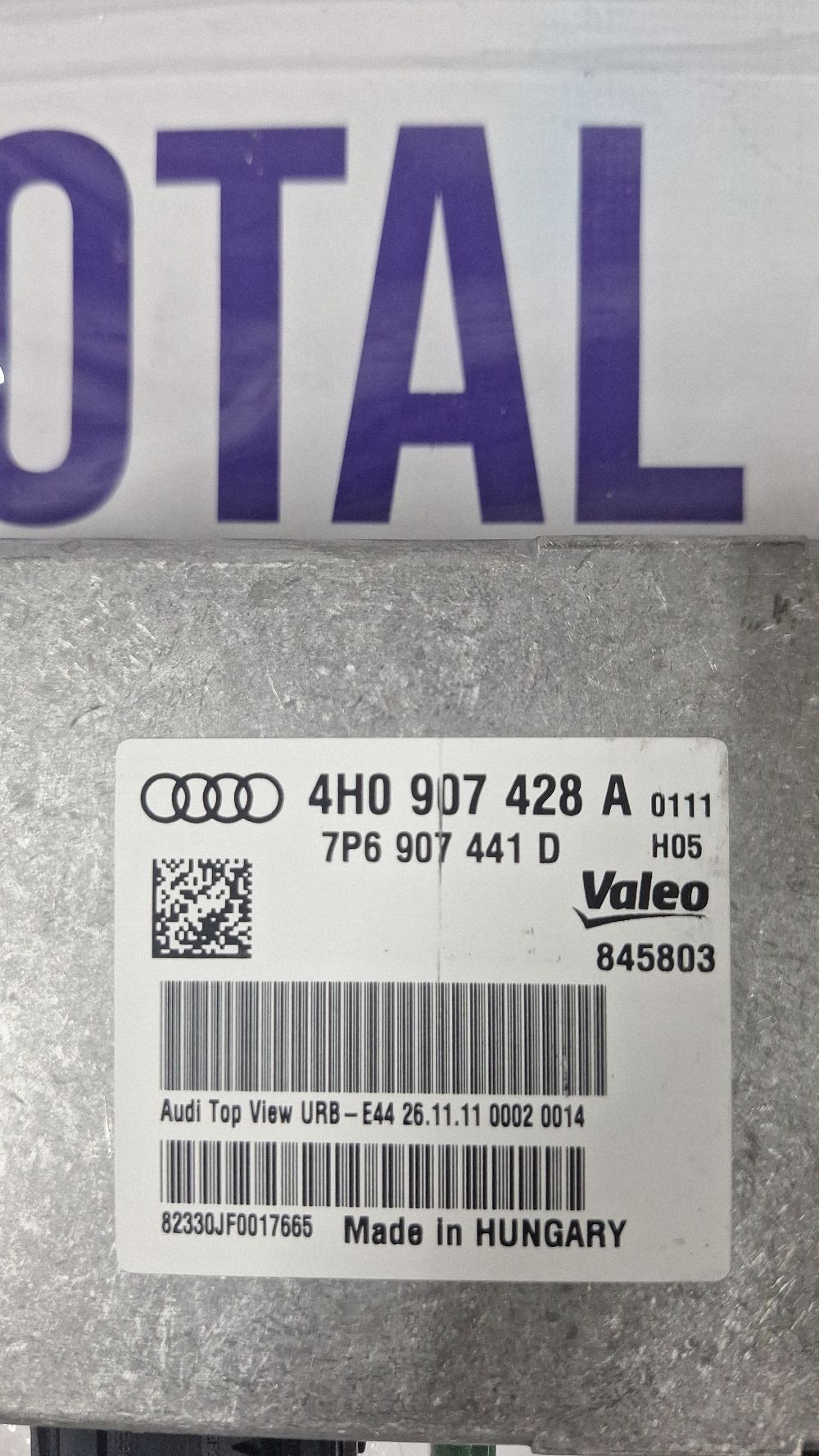 Car PC Audi A8 S8 D4 4H 2012 - 4H0907428A 7P6907441D