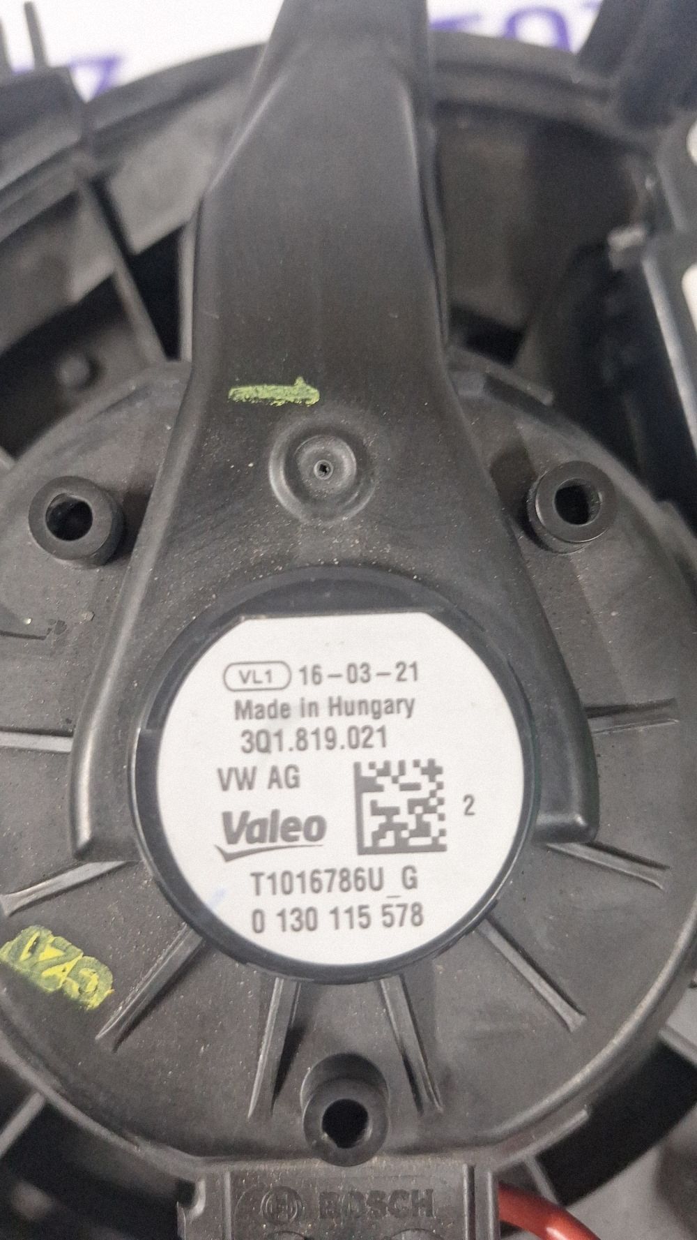 Aeroterma Skoda Karoq 2021 - 3Q1819021 0130115578 T1016786U
