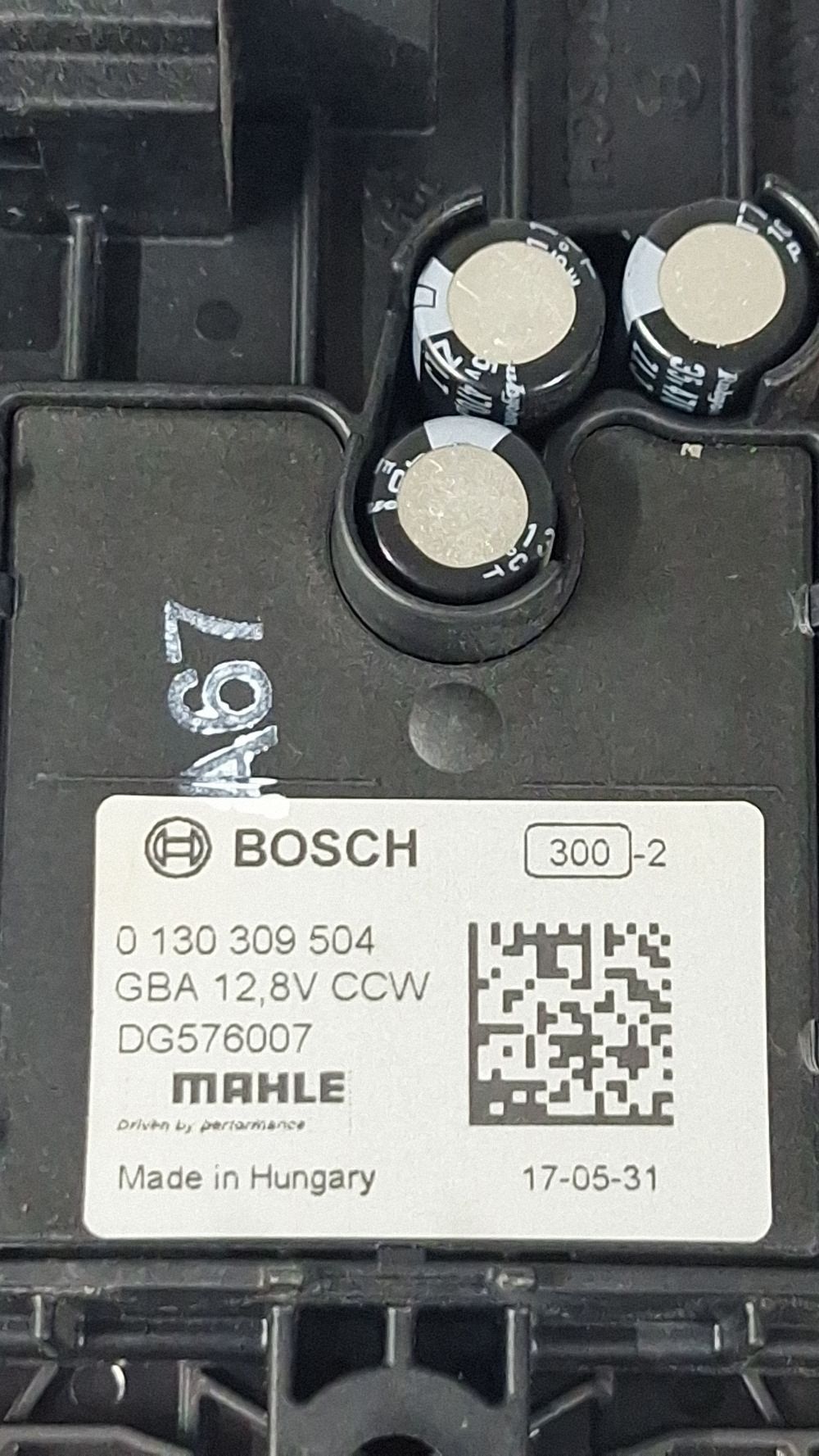 Aeroterma Volvo XC60 2020 - 0130309504 DG576007