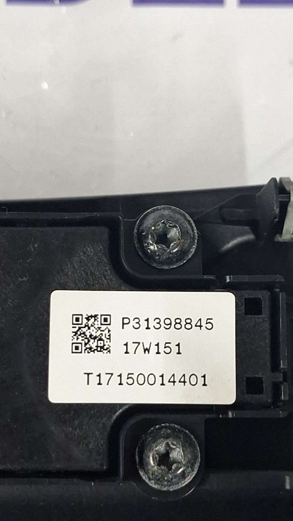 Climatronic Volvo XC60 2019 - P31398845 17W151 T17150014401