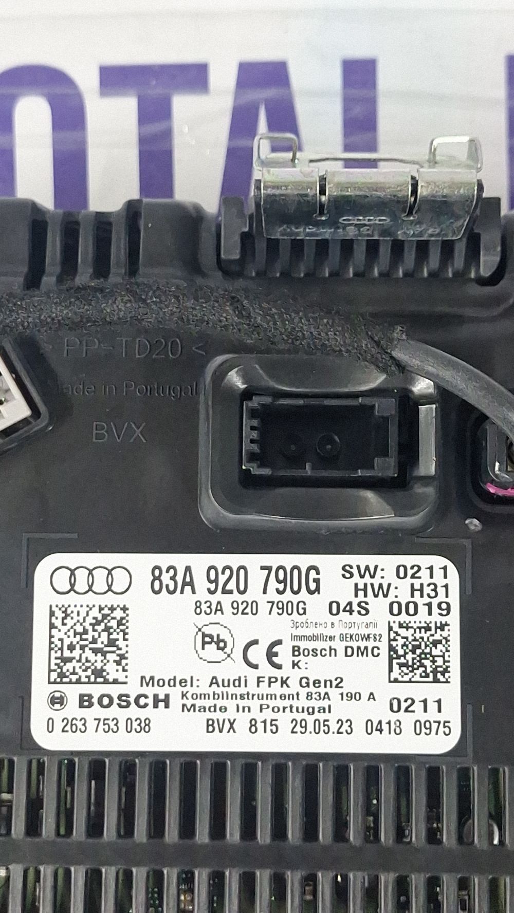 Ceasuri bord Audi Q3 F3 2023 - 83A920790G 0263753038