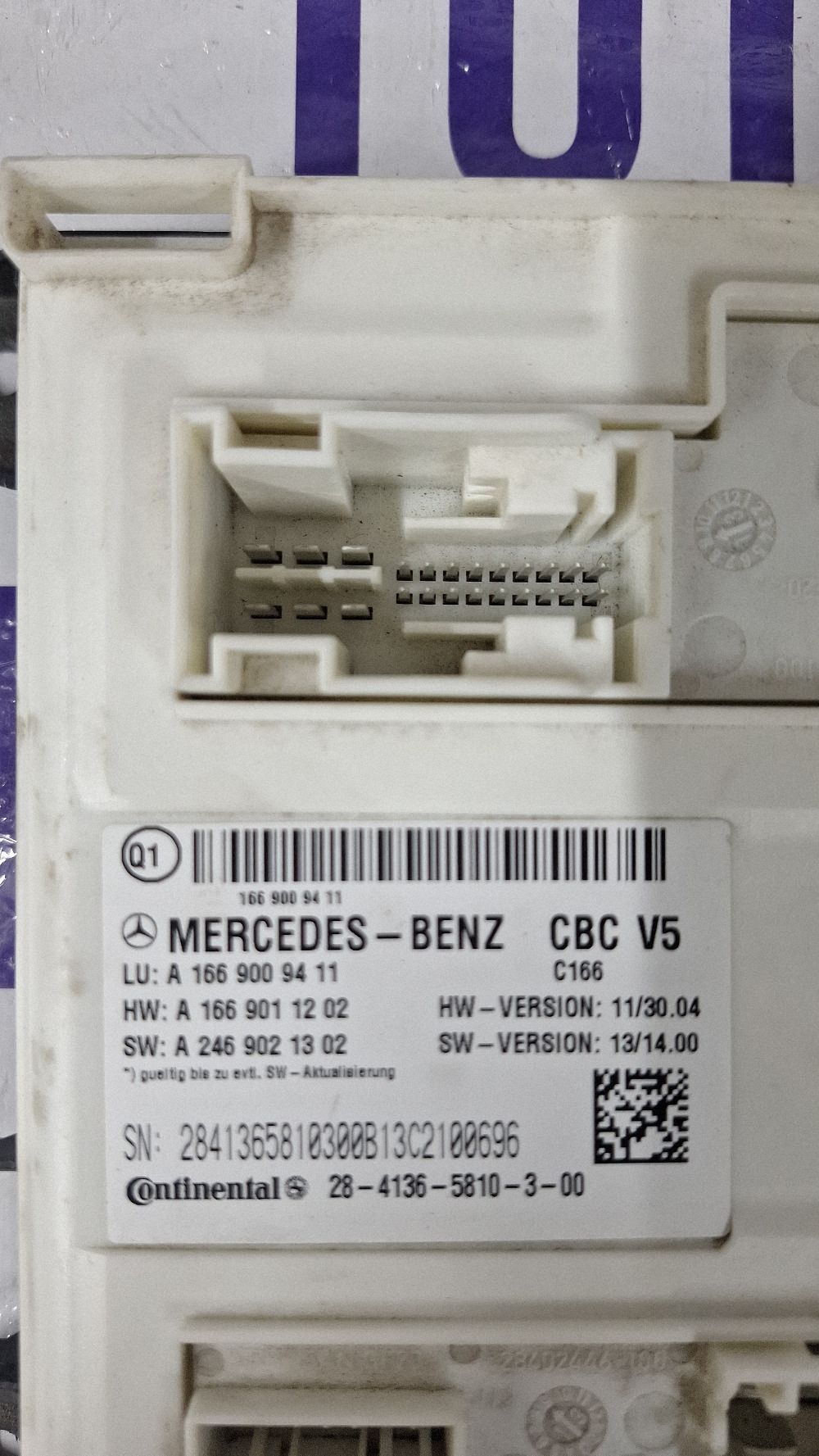 Calculator confort Mercedes ML-class W166 2015 - A1669011202 A2469021302 A1669009411