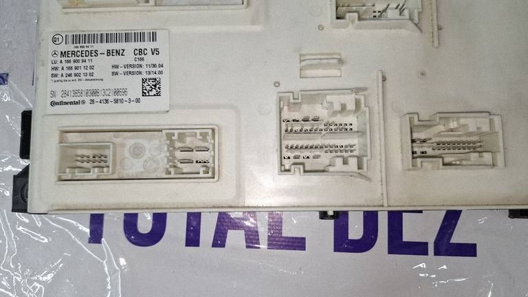 Calculator confort Mercedes ML-class W166 2015 - A1669011202 A2469021302 A1669009411