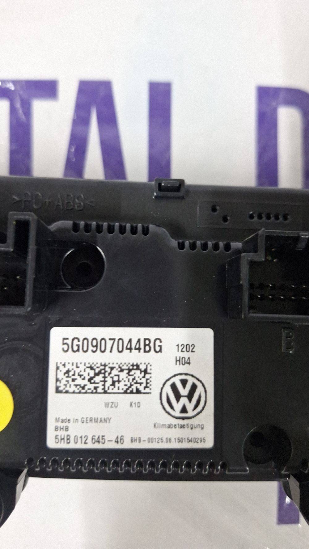 Climatronic Volkswagen Passat B8 2016 - 5G0907044BG 5HB01264546
